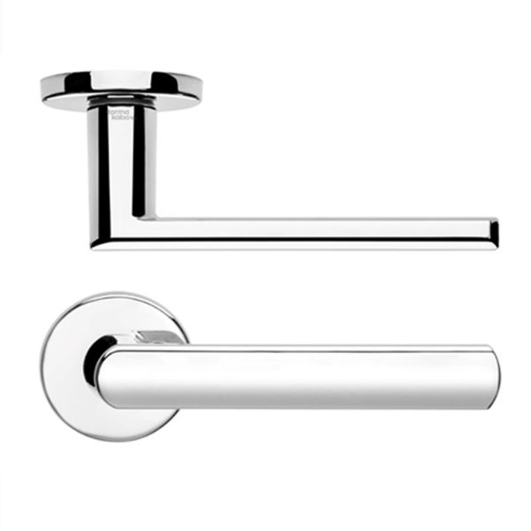 Комплект ручек dormakaba New Design LUCE LC12Y с накладкой под евроцилиндр
