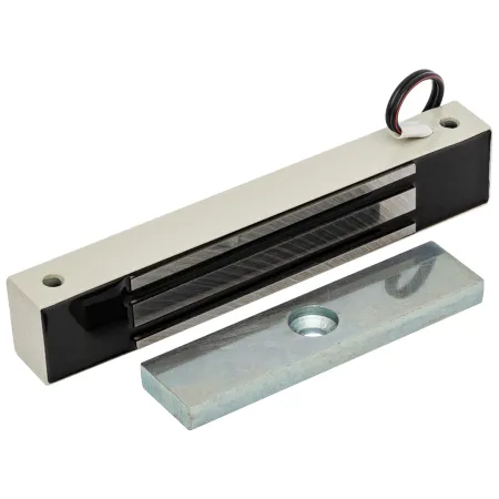 Электромагнитный замок AccordTec ML-100K с планкой, серый Электромагнитный замок AccordTec ML-100K с планкой, серый