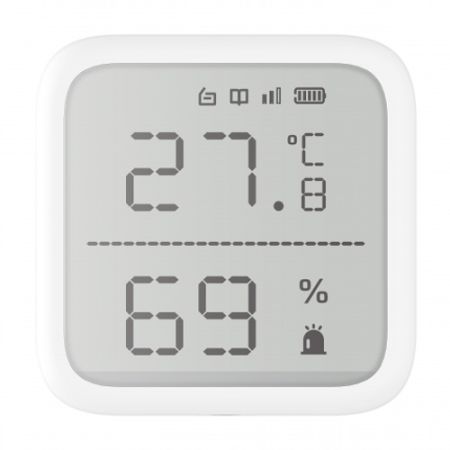 Беспроводной датчик температуры и влажности HikVision AX PRO Temperatue DS-PDTPH-E-WE