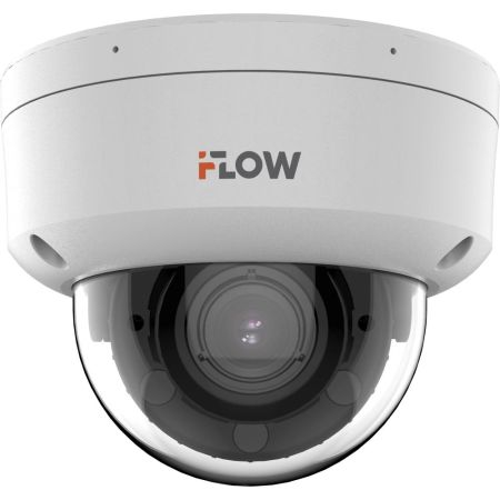 IP-камера 8Мп iFlow F-IC-2782C2MSZ4(2.8-12mm) уличная, с микрофоном, SharpSense и двойной подсветкой до 40 м