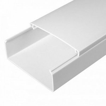 Кабель-канал 100х40 мм, белый, 2 м Кабель-канал 100х40 мм, белый, 2 м