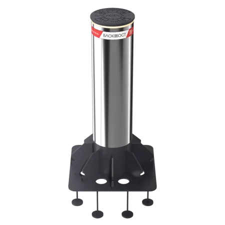 Противотаранный боллард Блокпост К12 стационарный из нержавеющей стали Противотаранный боллард Блокпост К12 стационарный из нержавеющей стали