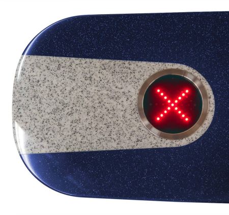 Турникет-трипод тумбовый PERCo-TTD-03.1G из окрашенной стали (с планками)