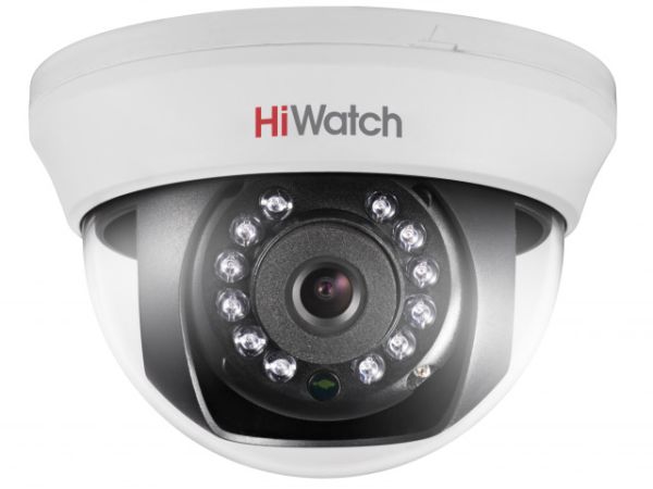 Купольная 5Мп HD-TVI видеокамера Hiwatch DS-T591(C) (3.6 мм)
