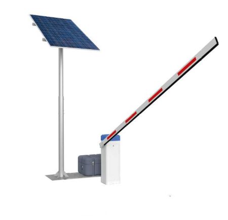 Комплект стационарного автономного шлагбаума Elka Solar stationary P 3700S на солнечных батареях