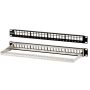 Патч-панель Hyperline PPBL3-19-24-SH-RM, 19", 24 порта, Flat Type, 1U