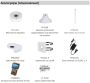 IP-видеокамера 4Мп Dahua DH-IPC-HDW5449TMP-SE-LED-0360B Full-color, уличная с ИИ