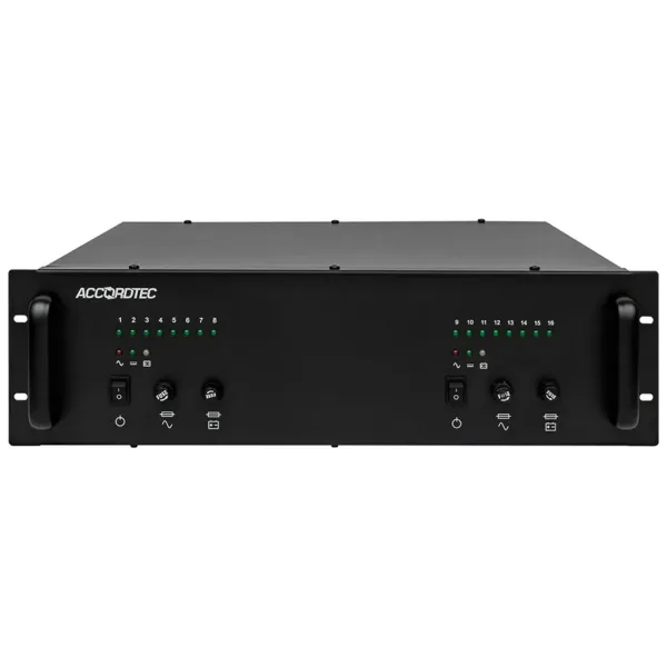 Блок бесперебойного питания AccordTec ББП-80х2 v.16 RACK 3U Блок бесперебойного питания AccordTec ББП-80х2 v.16 RACK 3U