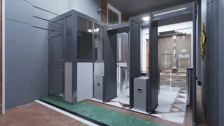 Арочный металлодетектор Блокпост PC V 1800 (18/12/6), серии Матрёшка