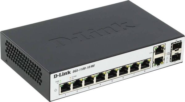 Коммутатор D-Link DGS-1100-10/ME