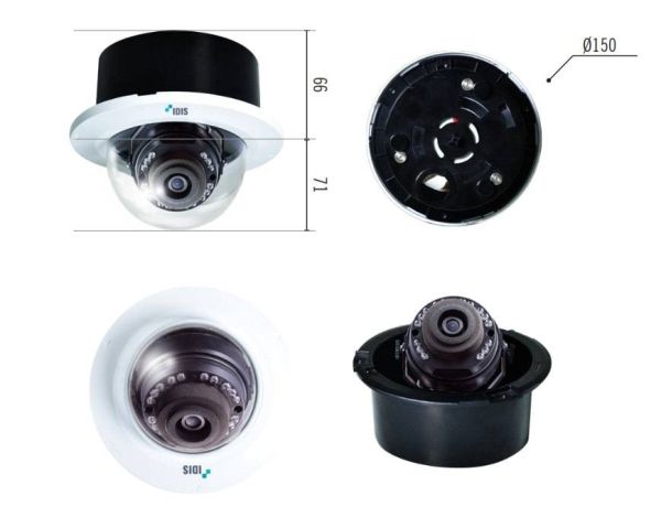 Купольная IP-камера IDIS DC-D1223FR