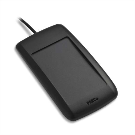 Настольный контрольный считыватель PERCo IR15.3 карт EMM/HID