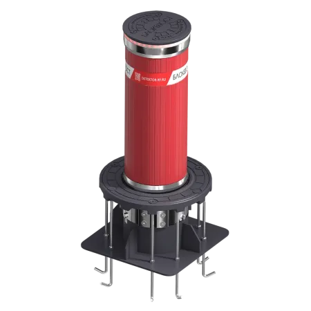 Противотаранный боллард Блокпост P600 RAL стационарный