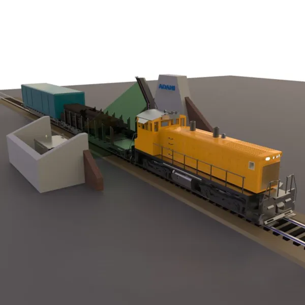 Система досмотра железнодорожного транспорта Adani TRAINSCAN Система досмотра железнодорожного транспорта Adani TRAINSCAN