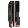 Биометрический электронный замок Kaadas K20 Pro Max Copper с распознаванием лица и функцией видеодомофона