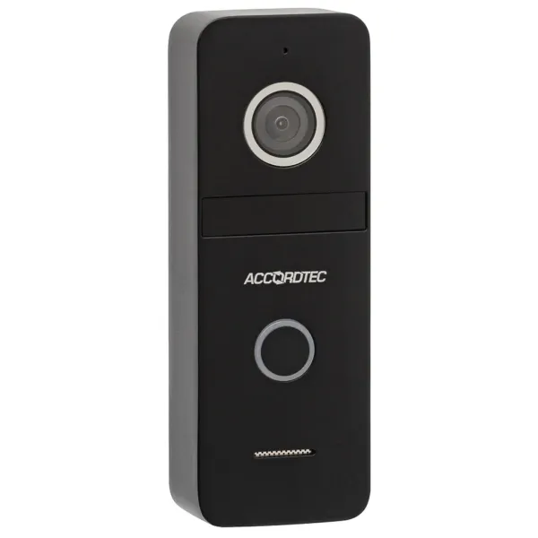 Вызывная панель AccordTec AT-VD308H BL черный, с видеокамерой Вызывная панель AccordTec AT-VD308H BL черный, с видеокамерой
