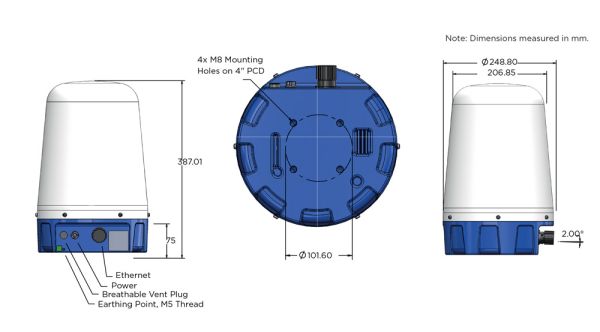 Радар Navtech Radar AdvanceGuard HDR100