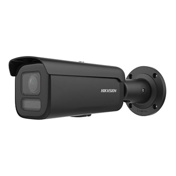 Уличная цилиндрическая IP-видеокамера ColorVu 8Мп HikVision DS-2CD2687G2HT-LIZS (2.8-12 мм), черная с AcuSense и EXIR/LED подсветкой до 60 м
