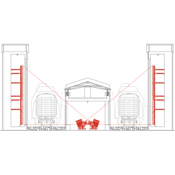 Железнодорожный инспекционно-досмотровый комплекс СТ-2935Т-2 Железнодорожный инспекционно-досмотровый комплекс СТ-2935Т-2