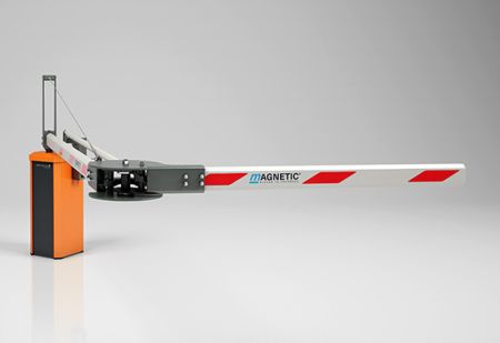 Шлагбаум автоматический Magnetic Traffic H1LE, 4 сек., со складной горизонтально-поворотной стрелой 4.5 м