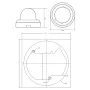 IP-видеокамера 2Мп Rubezh RV-3NCD2165-P-I1 (2.8-12)