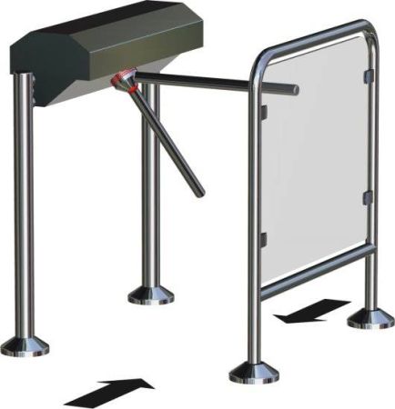 Двухштанговый турникет Gotschlich Dolomit 2-Arm (6DOL2AEB)