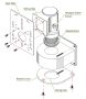 Настенный кронштейн ZKTeco Rots-3 для биометрических терминалов