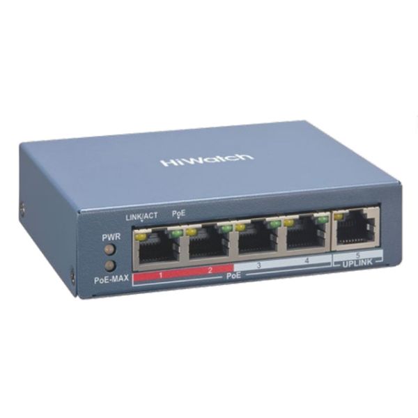 Интеллектуальный управляемый PoE-коммутатор HiWatch SWT-1105P