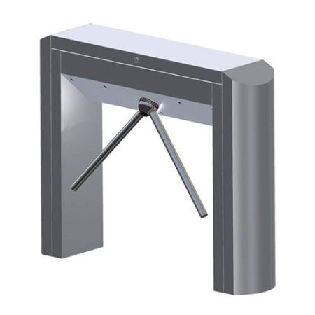 Двухштанговый тумбовый турникет Gotschlich Modul Tonda Open Gate (6MTOOGC)
