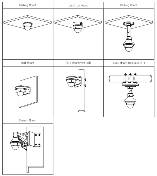 Сетевая купольная IP-видеокамера 4Мп Dahua DH-IPC-HDBW2441EP-S-0360B