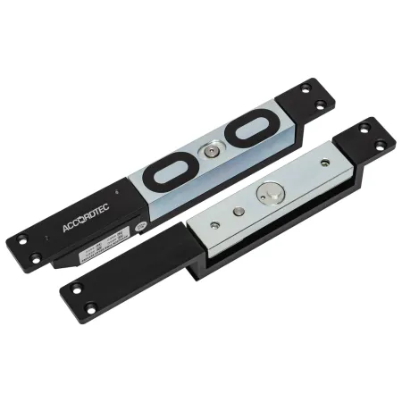 Электромагнитный замок AccordTec ML-1200N2 c герконом, сдвиговый, с планкой Электромагнитный замок AccordTec ML-1200N2 c герконом, сдвиговый, с планкой