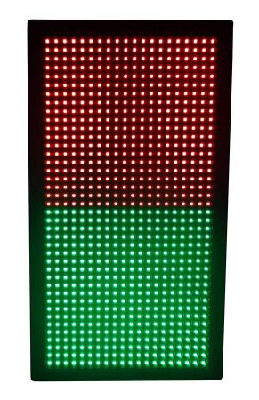Светодиодный двухсекционный светофор Инфопаркинг ИС-2/1Q8/24 MATRIX 160мм (2/24 MATRIX)