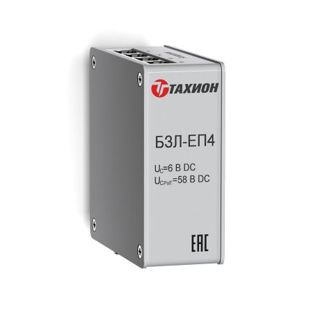 Блок защиты портов в сети Ethernet Тахион БЗЛ-ЕП4 c питанием РоЕ