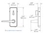 Электронный замок dormakaba Saflok Saffire LX (S002-EECB-EEOCB-D0F)