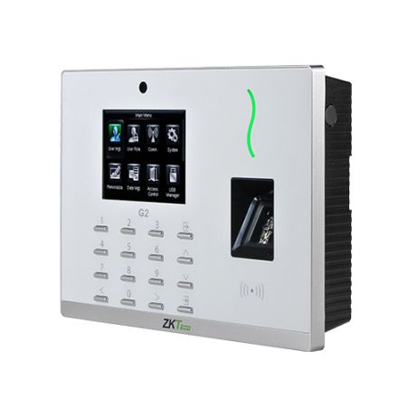 Биометрический терминал учёта рабочего времени ZKTeco G2 по отпечатку пальца