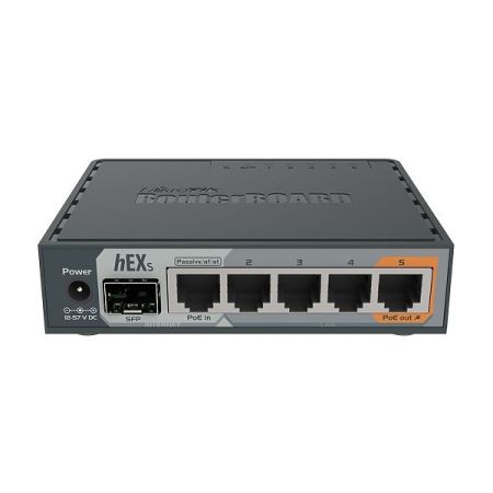 Маршрутизатор Mikrotik hEX S 10/100/1000M RB760IGS