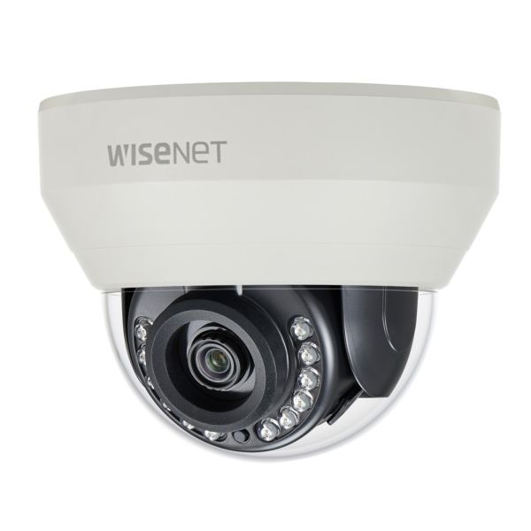 Аналоговая купольная 4Мп AHD видеокамера Wisenet HCD-7010RA