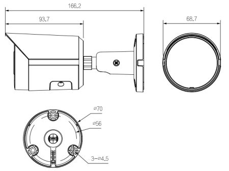 IP-видеокамера уличная 2Мп Dahua DH-IPC-HFW2249SP-S-IL-0360B