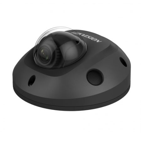 Антивандальная IP-видеокамера 6Мп HikVision DS-2CD2563G2-IS (2.8 мм) с технологией AcuSense, черная