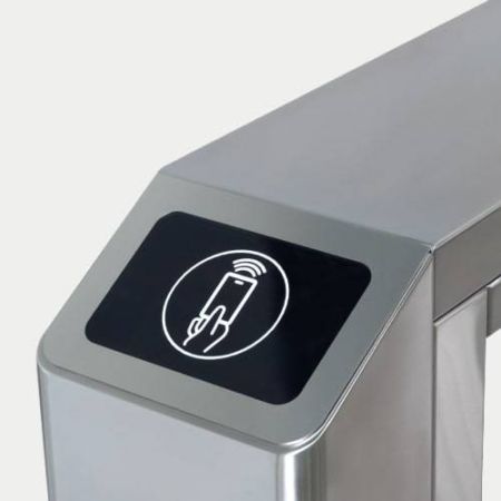 Турникет-трипод тумбовый уличный PERCo-TTD-10AB (с автоматическими планками Антипаника)