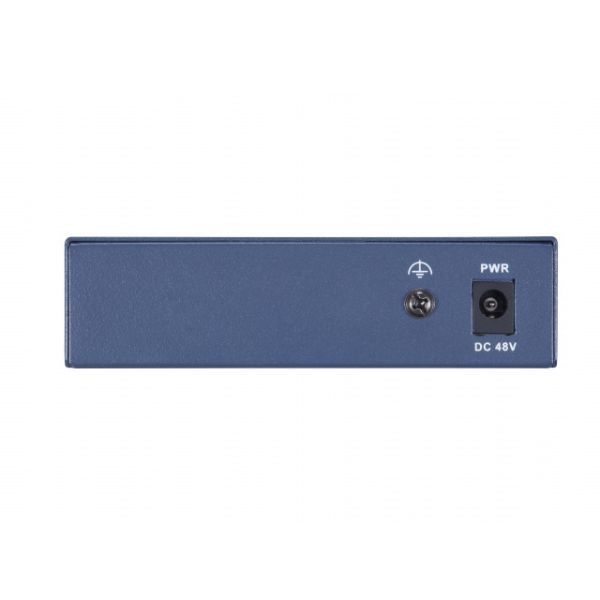 Неуправляемый 4-портовый PoE коммутатор HikVision DS-3E0505P-E