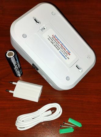 Инфракрасный бесконтактный термометр UltraScan Thermo A200 с настенным креплением Инфракрасный бесконтактный термометр UltraScan Thermo A200 с настенным креплением