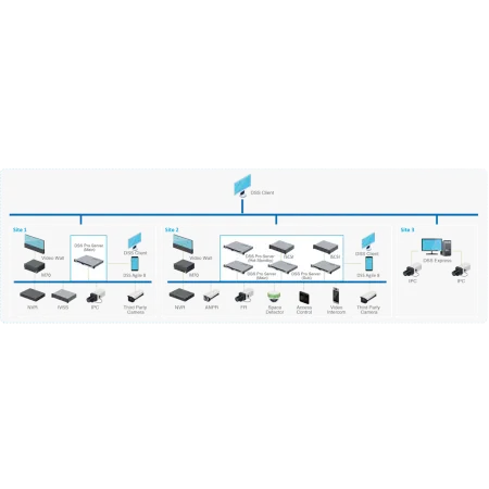 Программное обеспечение Dahua DSS Professional DSS8PRVB, базовая лицензия на 16 видеоканалов