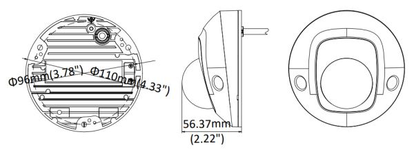 Уличная IP-камера 2Мп Hikvision DS-2CD3525FHWD-IS (6 мм)