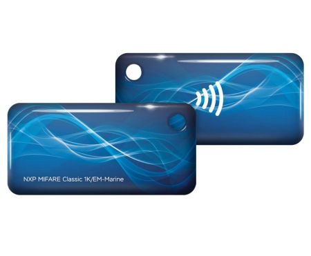 Брелок комбинированный EM-Marine + Mifare Ultralight C, UID 7 byte