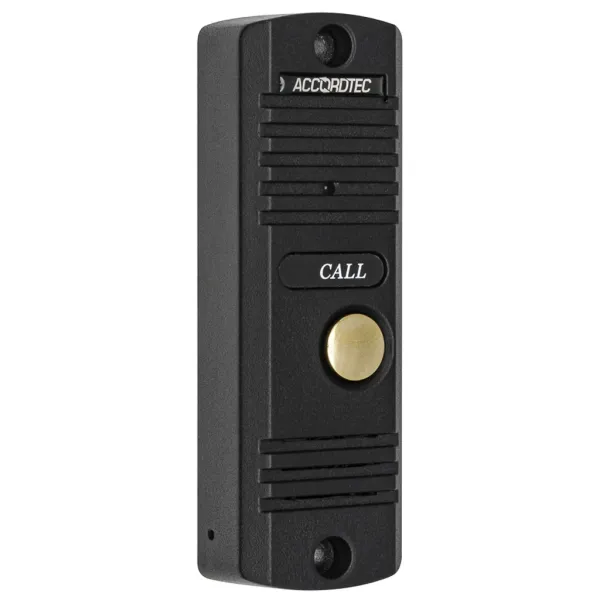 Вызывная панель AccordTec AT-VD305N BL черный, с видеокамерой Вызывная панель AccordTec AT-VD305N BL черный, с видеокамерой