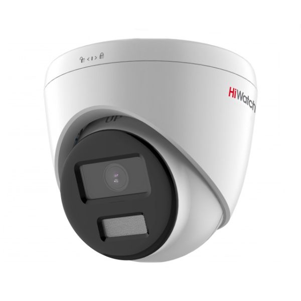 Уличная HD-TVI видеокамера 2Мп ColorVu HiWatch DS-T203L(B) (2.8 мм) с LED-подсветкой до 20м