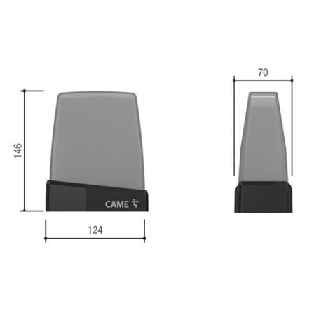 Сигнальная лампа Came KRX1FXSO (806LA-0010)