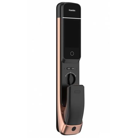 Биометрический электронный замок Kaadas K20 Pro Max Copper с распознаванием лица и функцией видеодомофона
