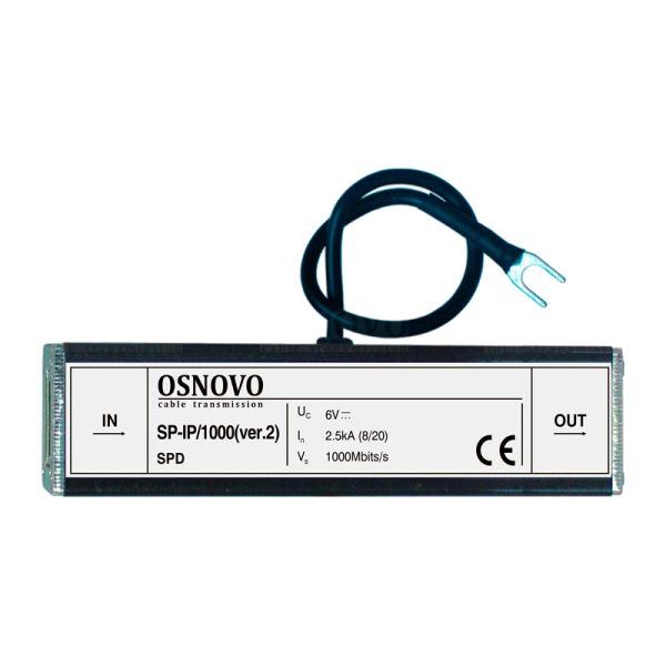 Устройство грозозащиты для вычислительной сети Osnovo SP-IP/1000(ver.2)